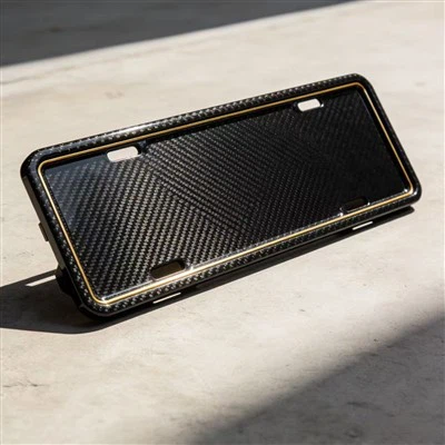 Прилагођени оквири регистарских таблица од угљеничних влакана